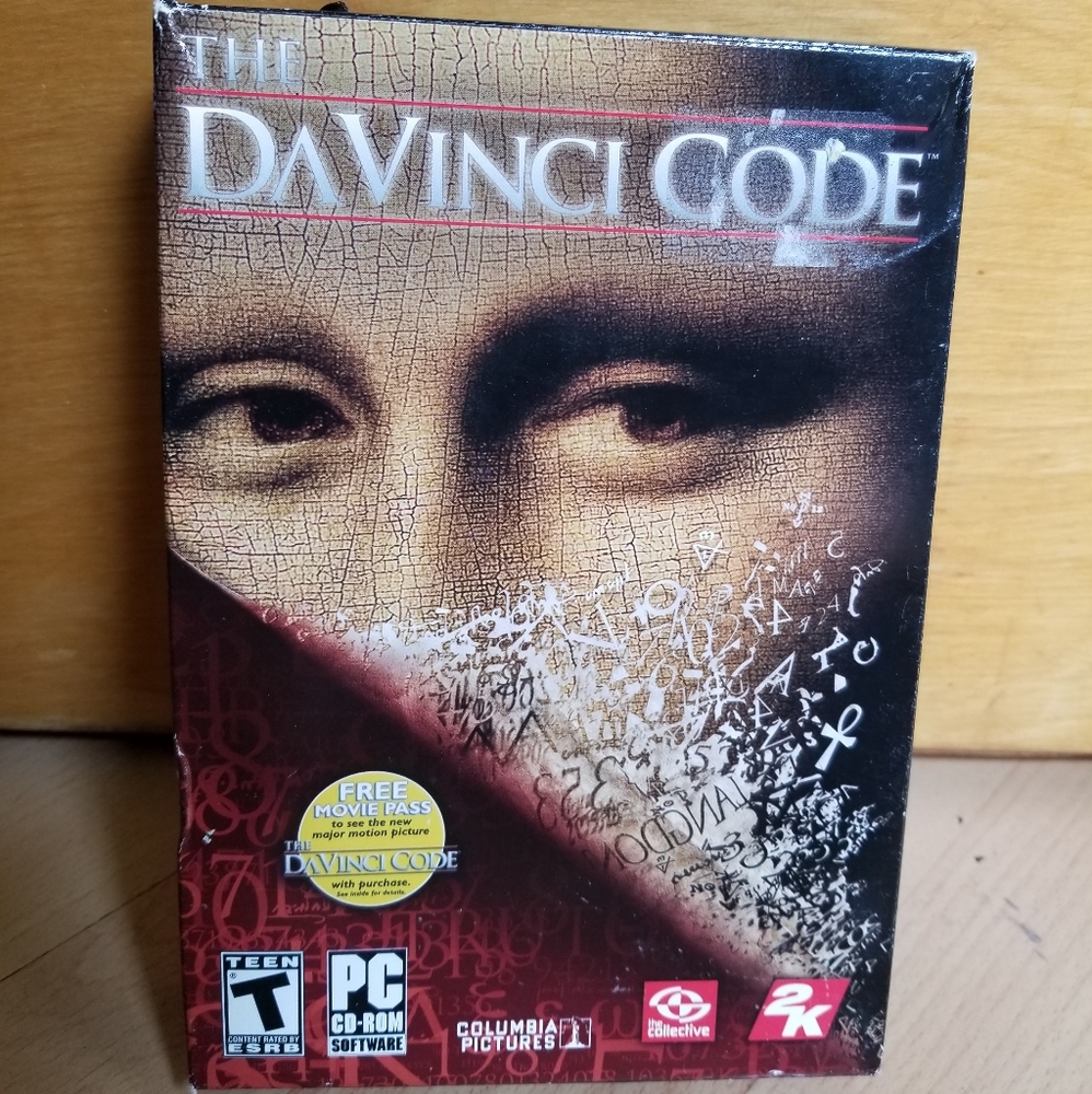 DaVinci Code Game for Xbox/PS2/PC
